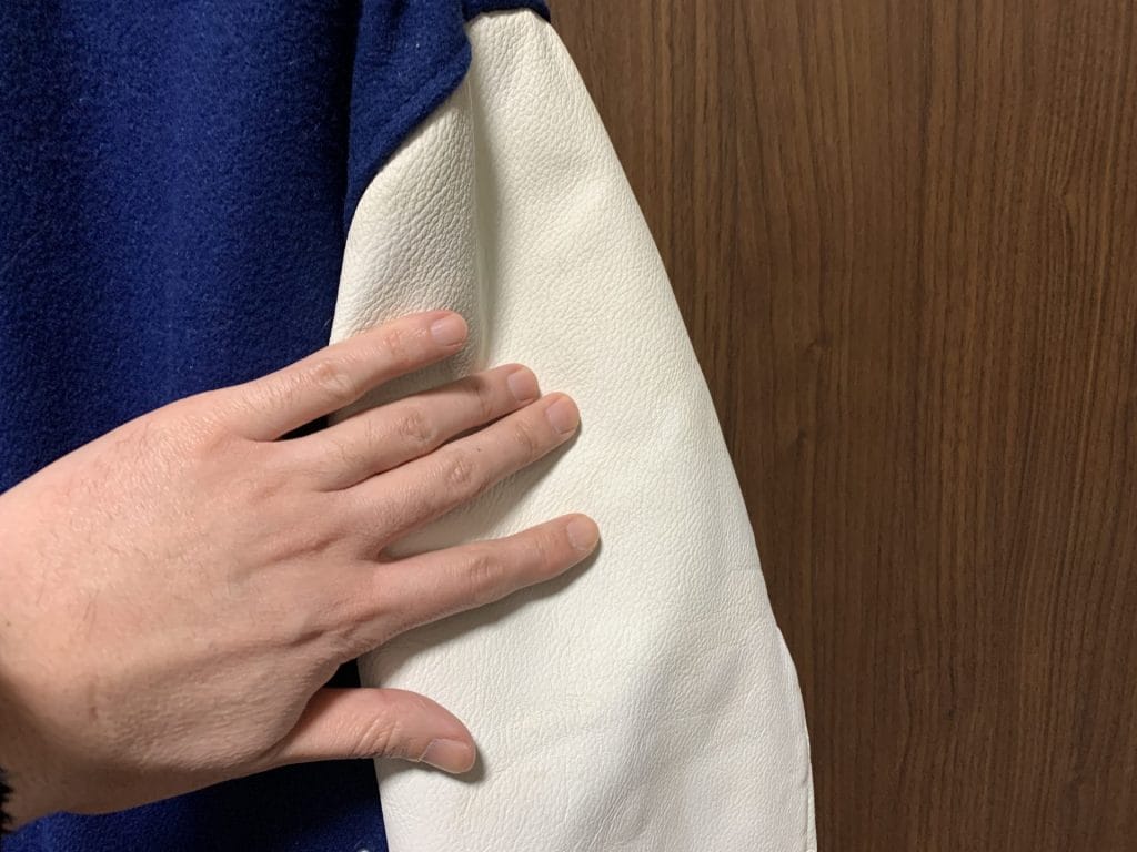 古着スタジャン マスタングペースト オイル入れ2
